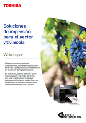 soluciones de impresion para el sector vitivinicola